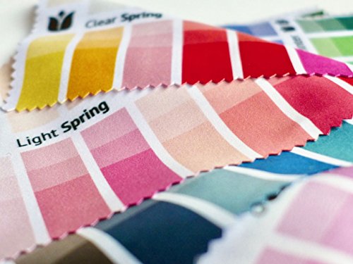 Stoff-Farbpass für Farbtyp Sommer als Brillenputztuch mit 30 typgerechten Farben zur Farbanalyse, Farbberatung, Stilberatung - 3