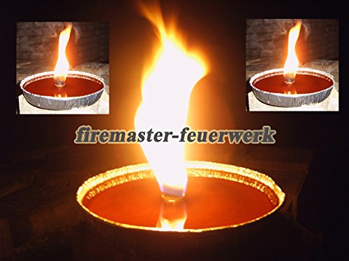 1 Flammenschale ca. 8-10 Std. Party Licht - Garten Fackel Fackeln Feuerwerk