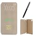 DMG Dot View Interactive Flip Cover Case for HTC Desire 820 (Gold) + Touch Screen Stylus RS.549.00