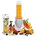 Produktbild Duronic BL3 / WE elektrischer Sportmixer / Smoothie Mixer / Standmixer / Protein Shaker / Mini Mixer / Smoothy Maker - 300W - inklusive 2 x 600ml BPA-freien Flaschen - in Edelstahl