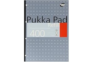 PUKKKA-=PAD Pukka Pads A4 Refill Pad - 400 Pages (Pack of 1)