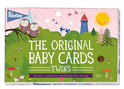 Milestone Twins Baby Cards
