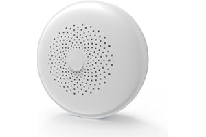 FireAngel FA7011 Water Leak Sensor - Water Leak Detector - Flood Water Sensor Alarm for Kitchen, Bathroom, Basement, Laundry Room - White