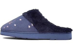 The Slipper Company Lydia Womens Navy Star Mule
