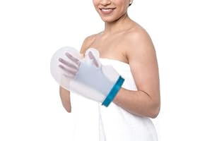 DOACT Waterproof Hand Cast Cover Protector for Shower, Keeps Casts Bandages Dry, Durable Reusable Cast Sleeve Bag Cover Adult Hand Wound Burn Hands Wrists Fingers