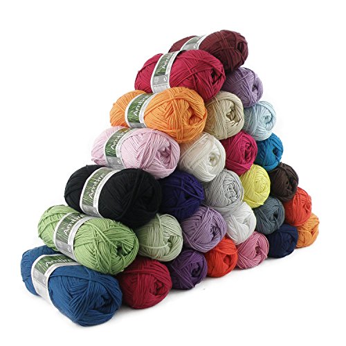 Strickgarn AMBRE, 70% Bambus, #210 hellblau, 50 g - 2