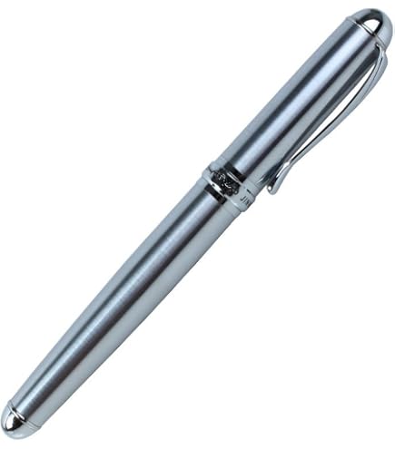 Gullor Advanced Füllfederhalter Jinhao 605 – Feder 18 Kgp Silber, Edelstahl, Mit Internationaler Tintenpatrone