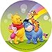 Produktbild Aufleger Ø 21 cm - Winnie Pooh Nr.3 - Oblate / Wafer