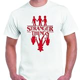  DrMugCollection Camiseta Stranger Things ¿Amigos? (XXL)