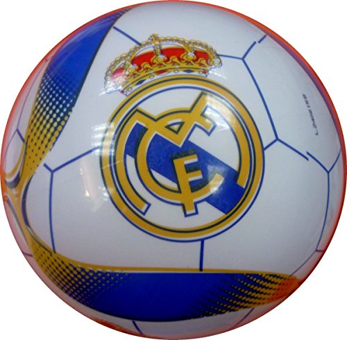 Authentic OFFICIAL Licensed FC Real Madrid Play Playground Childrens Outdoor Rubber 23cm Ball - Excellent for your backyard or park & Licensed Merchandise Authentic OFFICIAL Licensed FC Real Madrid Play Playground Childrens Outdoor Rubber 23cm Ball - Excellent for your backyard or park & Licensed Merchandise