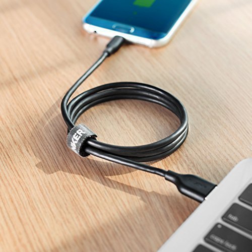Anker PowerLine Micro USB Kabel [3-Pack] 0.9m Ladekabel, einer Lebensdauer von 10,000+ Biegungen fÃ¼r Samsung, Nexus, LG, Motorola, Android Smartphones und weitere (Schwarz)