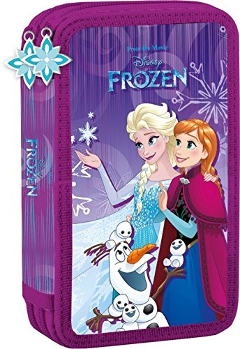 Preisvergleich Produktbild Piórnik podwójny z wyposazeniem Kraina Lodu