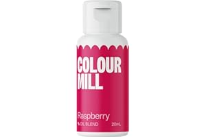 Colour Mill Oil-Based Food Coloring, 20 Milliliters Raspberry
