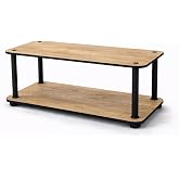 Volrant Orta Sehpa Modern Dikd&ouml;rtgen Sehpa 70x30x38 cm &ndash; MDF Malzeme, Dekoratif Salon Sehpası, Raflı Tasarım (Mese)