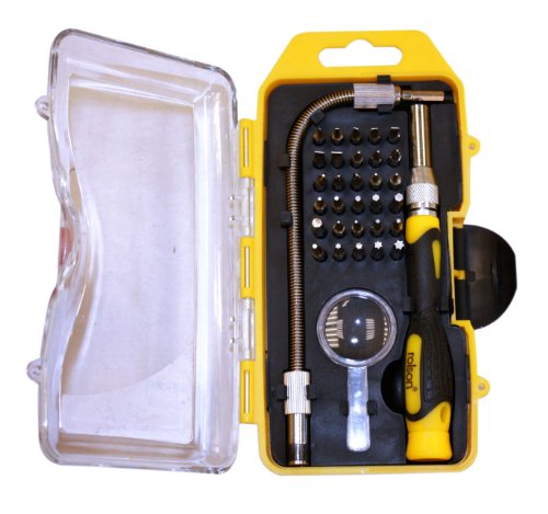 Rolson 28296 Präzisions-Schraubendreher und Bit-Set, 33-teiliges Set - 2