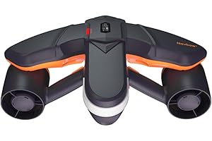 Sublue Navbow Plus - Patinete Submarino Profesional Inteligente con Doble Motor con Soporte para cámara de acción, 3 velocidades de 2 m/s, Piscina, Buceo, esnórquel, Patinete