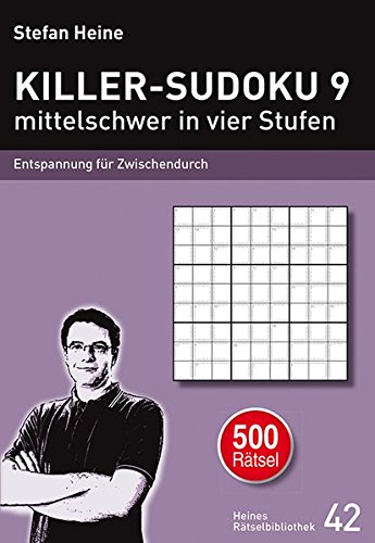 Download KILLER-SUDOKU 9 - mittelschwer in vier Stufen: Entspannung für Zwischendurch