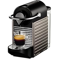 Nespresso Pixie - Machine à café automatique - Titane Électrique - Krups YY1201FD