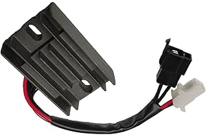 Riloer 1x Motorcycle Voltage Regulator Compatible with Arctic Thunder Suzuki, Part Number 32800-29B-00, SH572A-12, SH572KA, 32800-29B00