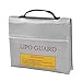 Produktbild sourcingmap® Lipo Akku feuerfeste Tasche Speicher Schutz sicher Lade Halter 215mmx45mmx165mm