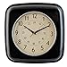 Produktbild Clayre & Eef 6KL0347 Uhr Wanduhr Schwarz Eckig ca. 28 x 28 x 8 cm