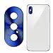 Produktbild Ouneed Samsung Galaxy Hülle 2018 Metall Rückkamera Objektiv Kasten voller Abdeckungs Schutz Ring Accessory for iPhone XS/XS Max (Blau)