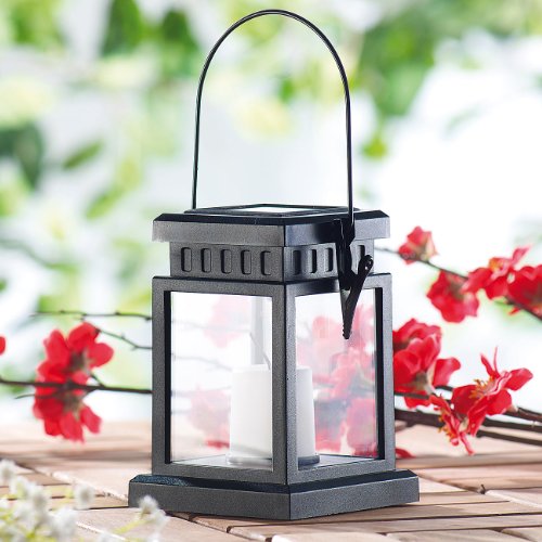Lunartec Solar-LED-Laterne im asiatischen Design - 5
