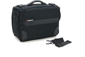 Masters 41455MN Monolith Softsided Polycanvas Pilot Case, 49 cm, Black