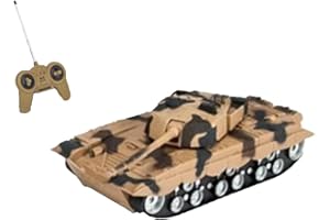 DIOXSTAR RC Army Tank For Kids, Realistic Design, Imaginative Role-Playing, Enhancing Hand-Eye Coordination, Durable Construction, Encouraging Teamwork