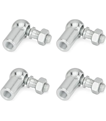 Giunto A Sfera Zincato Per Sospensioni Giunto Sferico Angolare M14x1.5 - Guarnizione In Neoprene, Standard DIN 71802, Marca Normotec Guarnizione - Foto 8