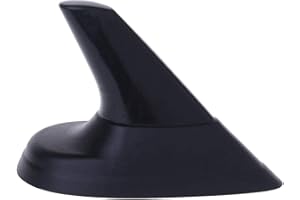 SORROWSO ZZALLL 1 Uds Antena aérea Negra Universal para Coche con Forma de Aleta de tiburón simulada para SAAB 9-5 9-3 Sport Aero Wagon