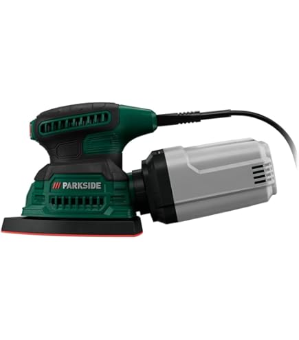 Levigatrice Orbitale E Triangolare 200W Parkside - Doppia Azione Per Angoli E Superfici Piane