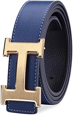 GoblinKingdom Men's Business Casual Leather Belt with Pin Buckle