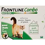 Merial - Chats - FRONTLINE COMBO - Chat - 6pip - Anti-puce, anti-tique