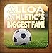 Produktbild ALLOA ATHLETIC 's Biggest Fan Fußball Getränke Untersetzer – Geburtstag Geschenk/Strumpffüller