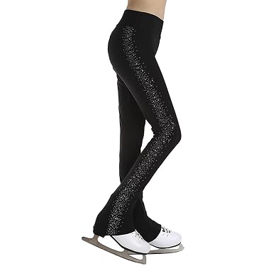 EHJRE Guanti Da Pattinaggio Artistico Con Strass – Decorati E Caldi, Perfetti Per Gara E Allenamento Sul Ghiaccio, Regalo Per Pattinatori