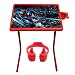Multi Purpose Foldable Multi Table Mate Laptop Multi Table Mate - Cartoon Red Table mate & Free OK Stand(OK Stand For SmartPhones And Tablets - Color May Vary) RS.1499.00