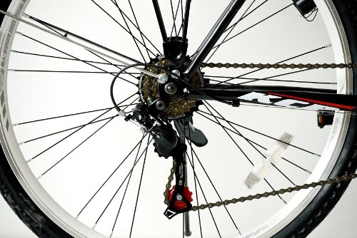 28″ KCP CITYBIKE TREKKINGRAD DAMENFAHRRAD WILD CAT schwarz weiss – 71,1 cm (28 Zoll) - 8