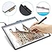 Produktbild Elfeland Licht Pad A4 LED Leuchttisch Leuchtplatte Helligkeit Dimmbare Magnetische Light Pad Tragbare Lichtkasten mit Abziehbarer Halterung USB für Zeichnen Animation Malen Schablonieren Designen