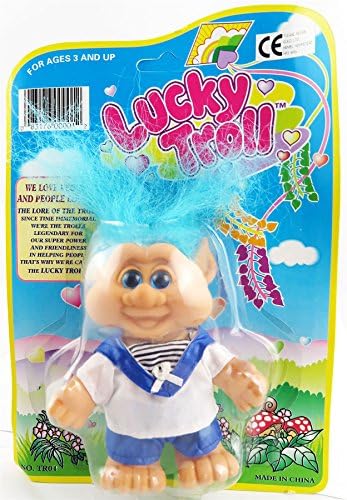 Christmas Gift - Lucky Troll Dolls - 5 in a pack