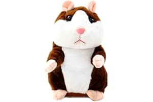 LRS STORE Konuşan Hareketli Peluş Hamster, TX07B315DD27898