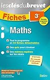 Clés du brevet fiches maths 3e 2016
