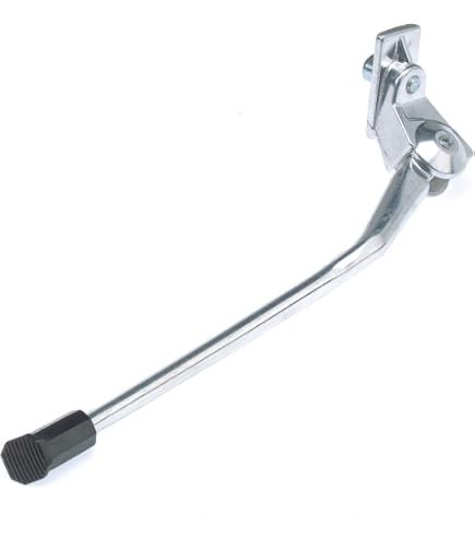 Béquille Latérale Universelle ECOVELO – Aluminium 305 Mm, Plaque Graduée, Pour Vélos 20 à 28 Pouces, VTT, Ville, Route, Fixation Par Boulon, 180 G