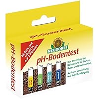 Neudorff pH-Bodentest zur Ermittlung des Boden-pH-Wertes des Kalkbedarfs 8 Tests im Set
