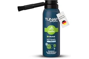TUNAP SPORTS Kettenöl Winter 125 ml | Schützt die Kette & den Antrieb zuverlässig bei Kälte, Schnee & Salz | Wasserabweisend & extremer Korrosionsschutz | E-Bike Ready | Made in Germany