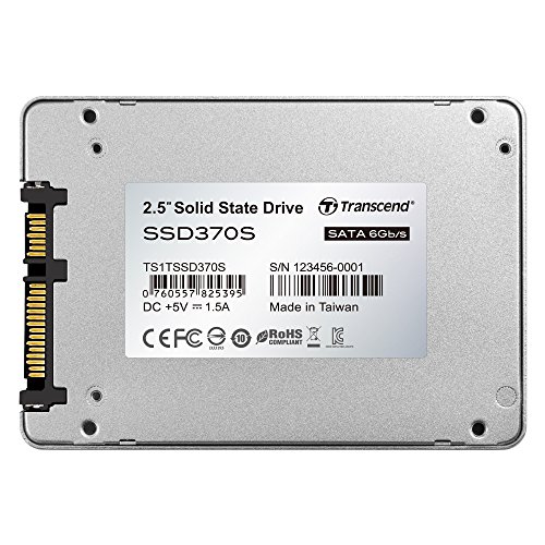 Transcend SSD370 1 TB SATA III 2.5 inch Solid State Drive - Silver