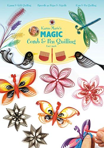 'Karen Marie Book Magic Comb & Pen Quilling "
