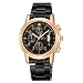 Produktbild Muamaly Uhr Herren Mode, Quarz Analog Edelstahl Uhr Wasserdicht Milanaise Mesh Armband Kalender Fashion Casual Luxus Business Armbanduhr Sport Uhren