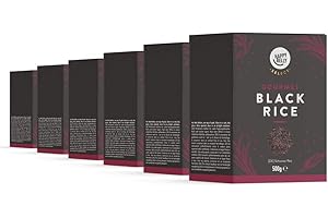 ‎HAPPY BELLY SELECT Amazon-Marke: Happy Belly Select Schwarzer Reis, 500g, 6er-Pack
