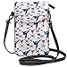 Produktbild Suminla-Home Kleine Handtasche für Handy, Umhängetasche, Taekwondo Rwb Smartphone, Geldbörse mit abnehmbarem Riemen